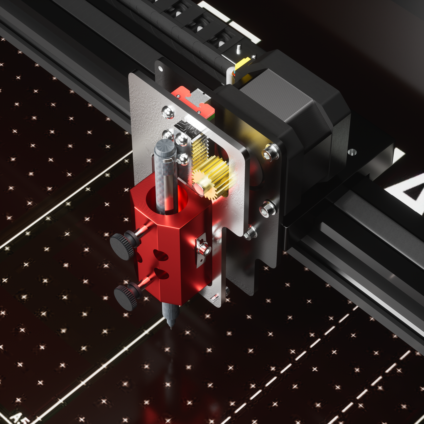 UUNA TEK 3.0 - A3/A2/A1/A0サイズ 組み立て済みハイエンドオールインワンペンプロッター 描画ロボット 描画機 ライティングマシン 署名機