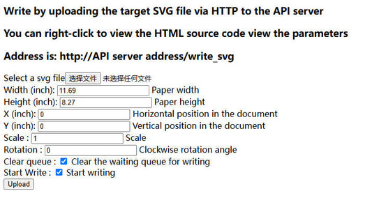 How to Use the API for the iAuto Automatic Writing Machine: A Simple Example