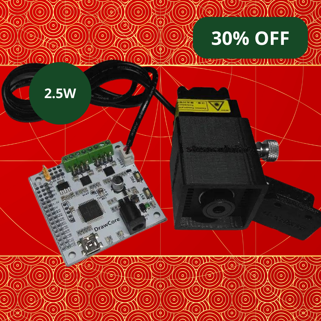 レーザー彫刻モジュラーヘッド - 2,500mW