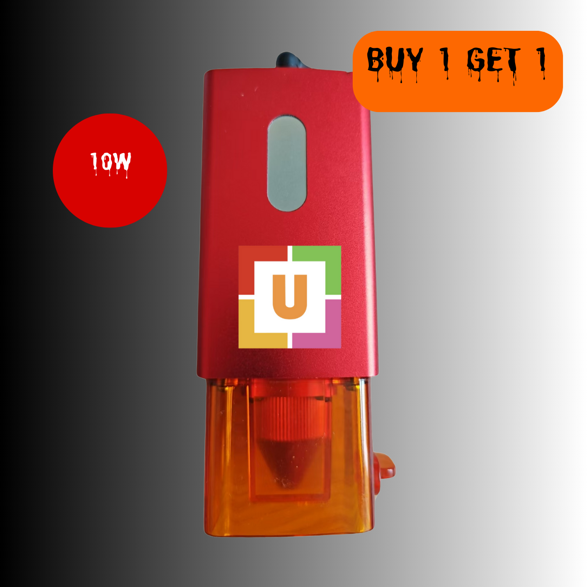UUNA TEK® 3.0 A3/A2/A1/A0/2X1.25M/2X2M/2X4Mサイズペンプロッタ用10Wレーザーヘッド
