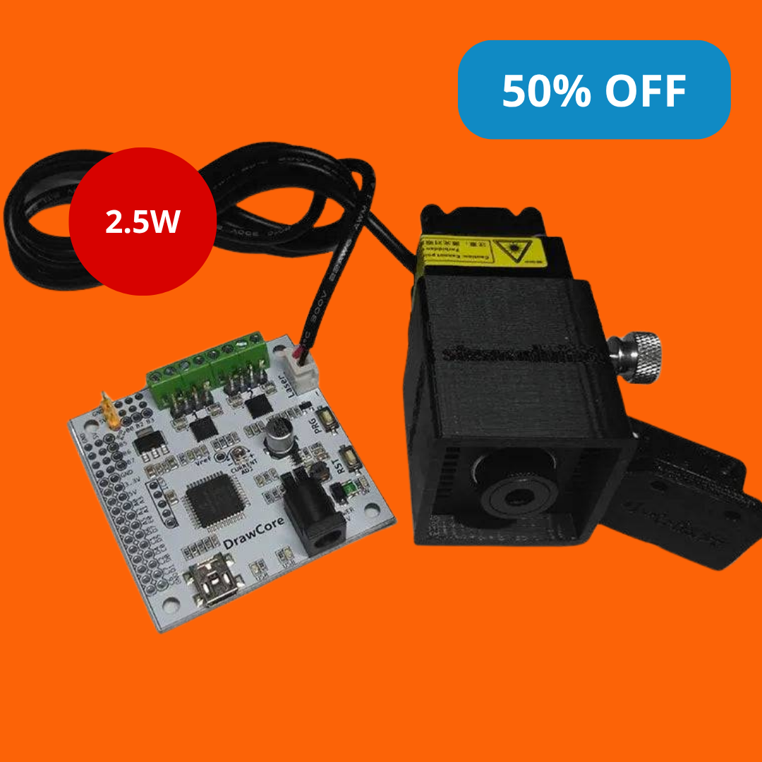 レーザー彫刻モジュラーヘッド - 2,500mW