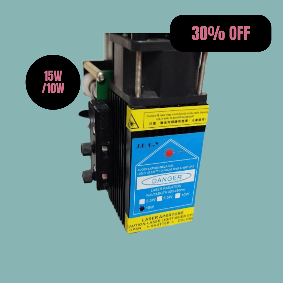 UUNA TEK® iDraw H A3/A2/A1/A0サイズ用10W/15Wレーザーヘッド