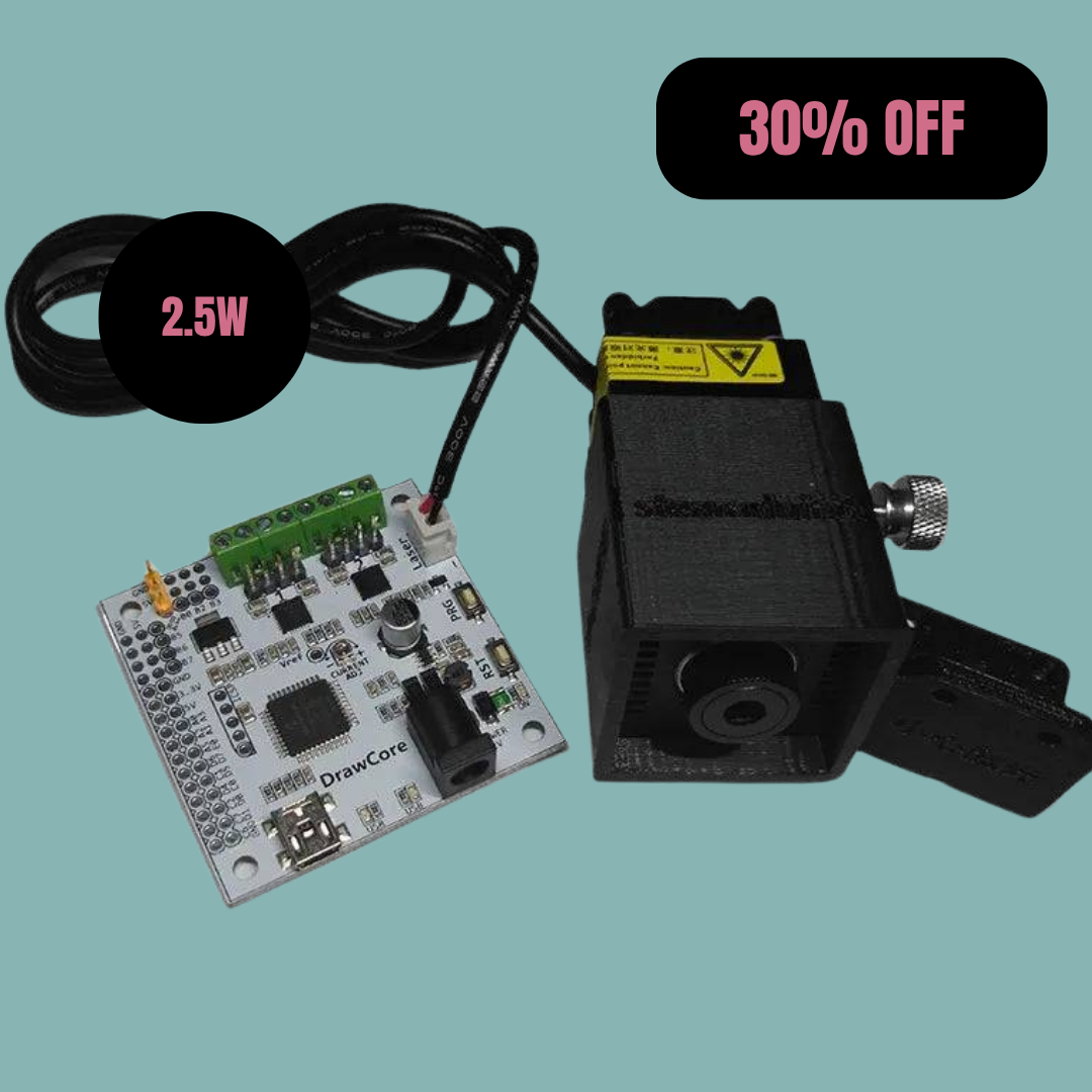 レーザー彫刻モジュラーヘッド - 2,500mW