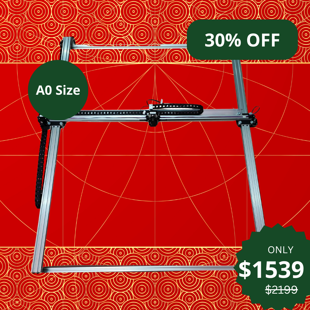 iDraw H A0大判プロッター 描画ロボット ペンプロッター 描画機 ライティングマシン 署名機| UUNA TEK