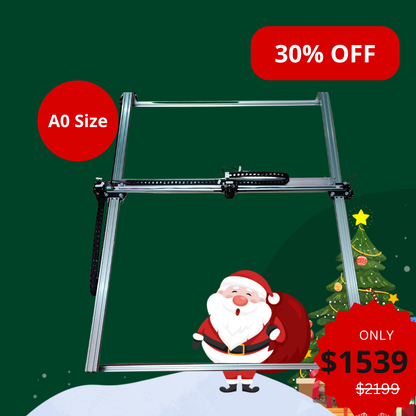 iDraw H A0大判プロッター 描画ロボット ペンプロッター 描画機 ライティングマシン 署名機| UUNA TEK