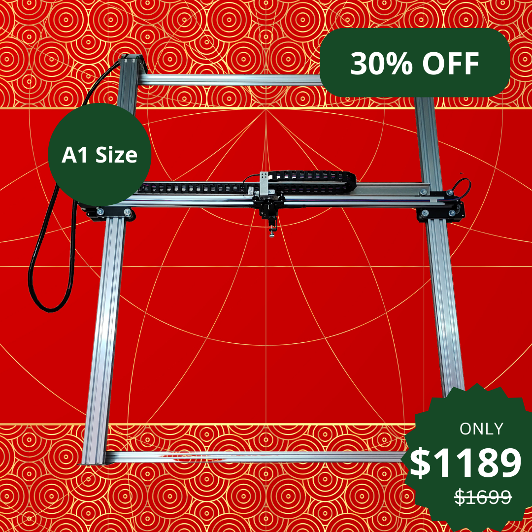 iDraw H A1 大判プロッター 描画ロボット ペンプロッター 描画機 ライティングマシン 署名機 | UUNA TEK