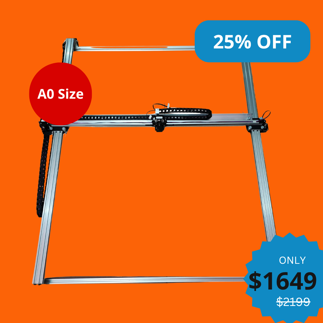 iDraw H A0大判プロッター 描画ロボット ペンプロッター 描画機 ライティングマシン 署名機| UUNA TEK