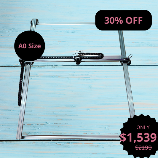 iDraw H A0大判プロッター 描画ロボット ペンプロッター 描画機 ライティングマシン 署名機| UUNA TEK