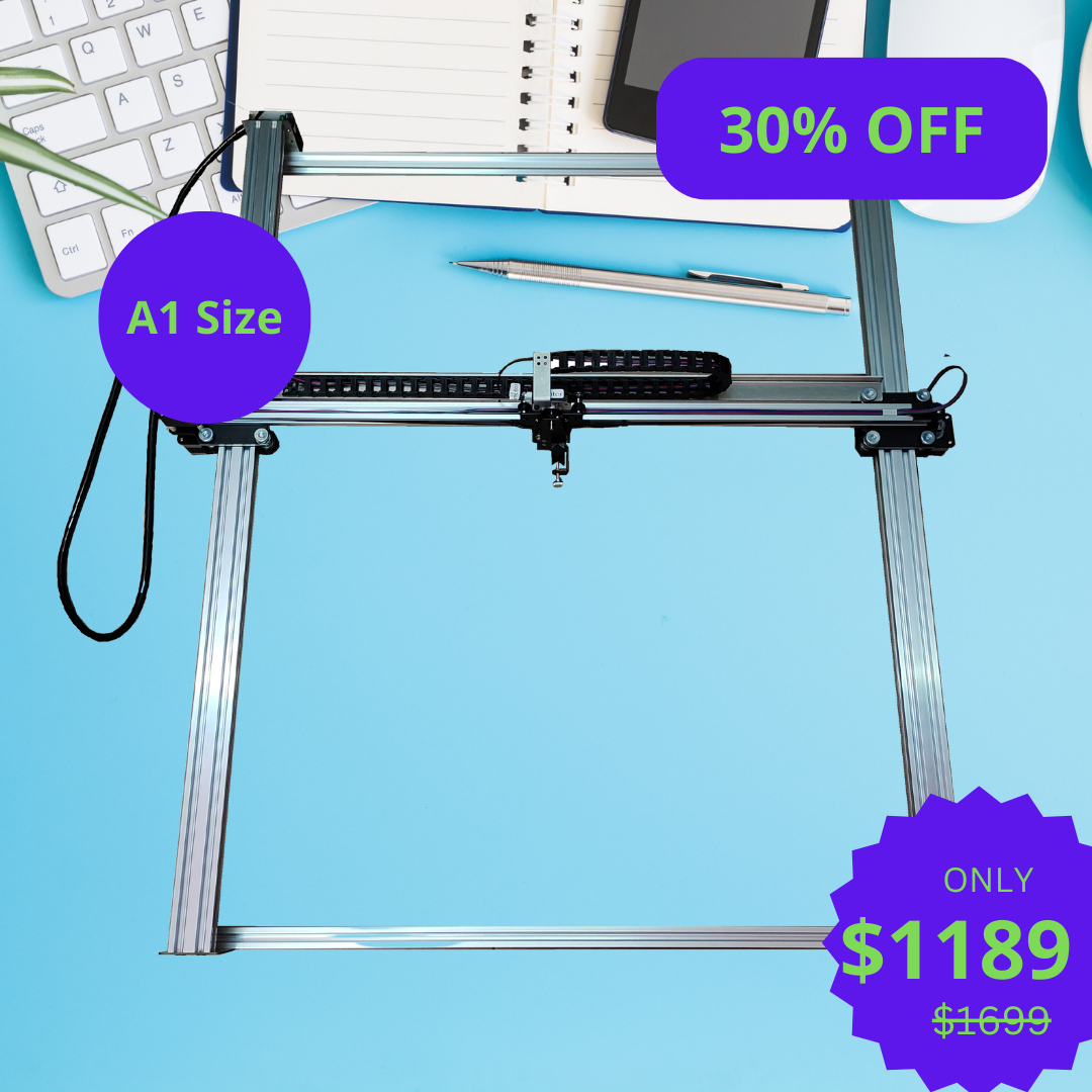 iDraw H A1 Large Format Plotter Drawing Robot Pen Plotter Drawing Machine Writing Machine Signature Machine| UUNA TEK - UUNA TEK CO.,LIMITED