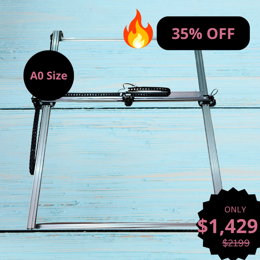 iDraw H A0大判プロッター 描画ロボット ペンプロッター 描画機 ライティングマシン 署名機| UUNA TEK