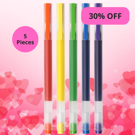 5色速乾万年筆セット
