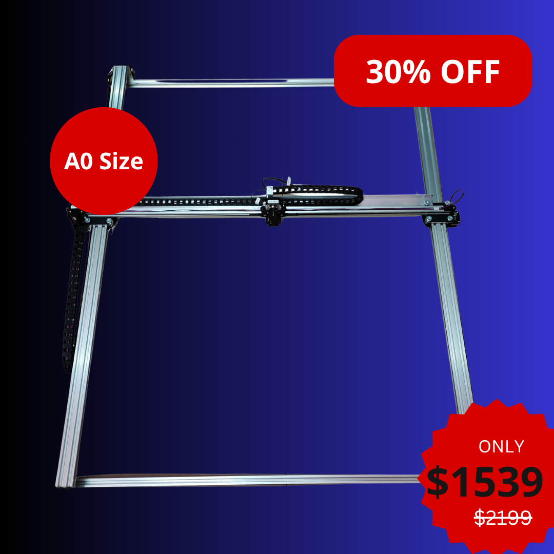 iDraw H A0大判プロッター 描画ロボット ペンプロッター 描画機 ライティングマシン 署名機| UUNA TEK