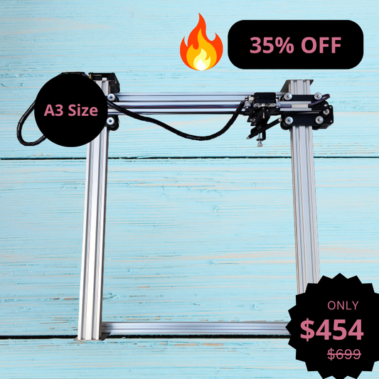 iDraw H A3 ペンプロッター 描画ロボット ペンプロッター 描画マシン、他社製品より 300% 高速