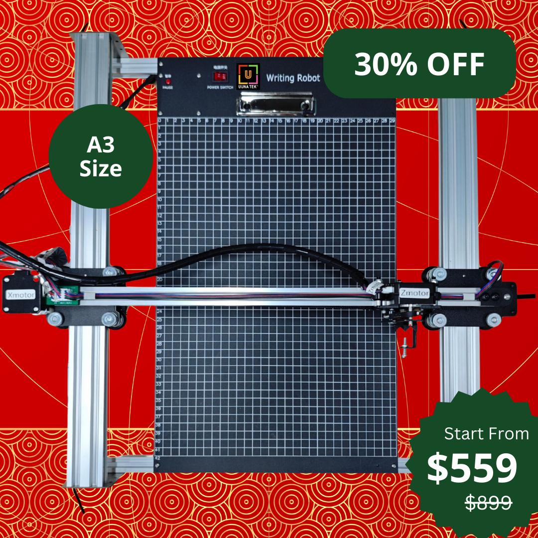iDraw H A3 ペンプロッター 描画ロボット ペンプロッター 描画マシン、他社製品より 300% 高速