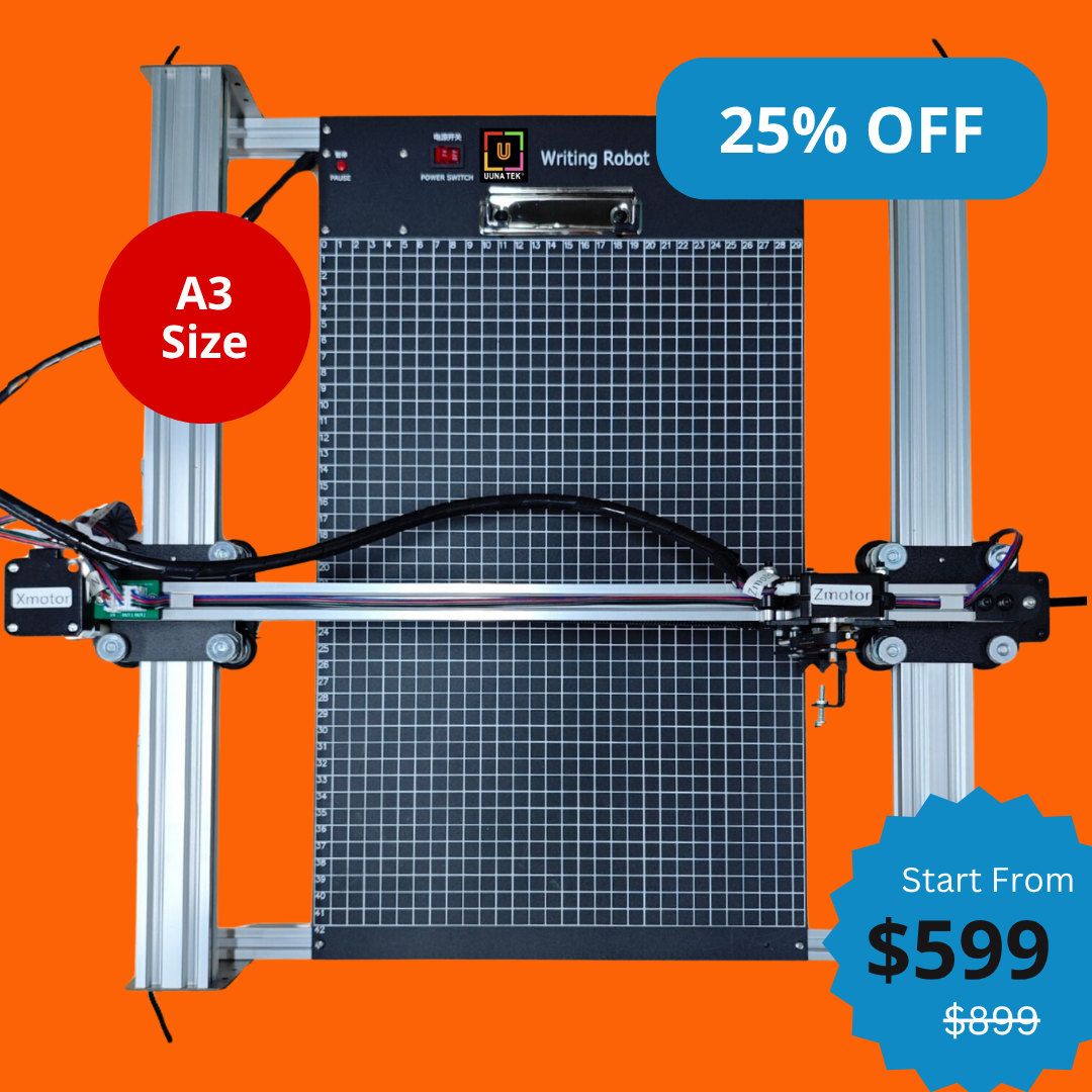 iDraw H A3 ペンプロッター 描画ロボット ペンプロッター 描画マシン、他社製品より 300% 高速