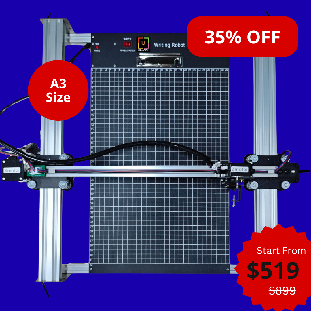 iDraw H A3 ペンプロッター 描画ロボット ペンプロッター 描画マシン、他社製品より 300% 高速
