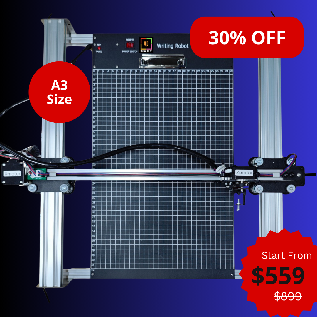 iDraw H A3 ペンプロッター 描画ロボット ペンプロッター 描画マシン、他社製品より 300% 高速