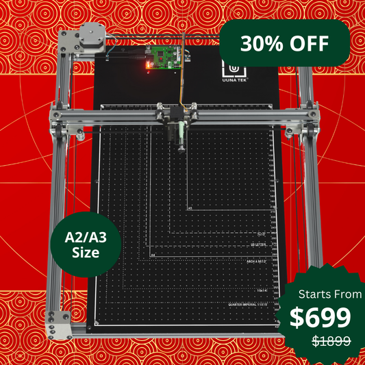 iDraw H SE A3/A2 CoreXY アーティスト向け描画ロボット – 堅牢な iDraw H ハードウェアと柔軟な Axidraw ソフトウェアを組み合わせます