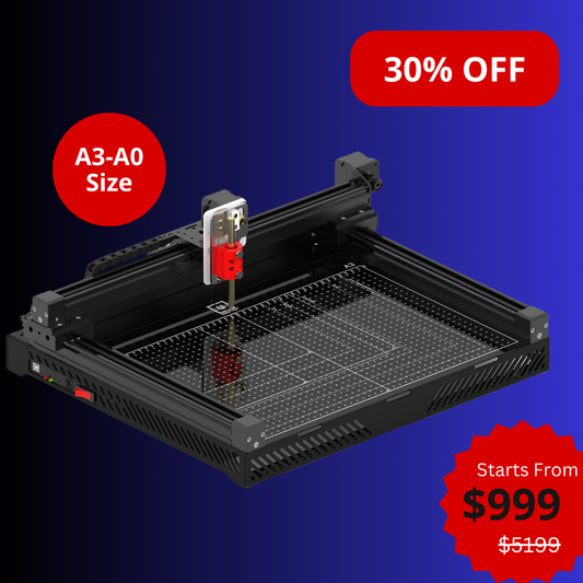 UUNA TEK 3.0 - A3/A2/A1/A0サイズ 組み立て済みハイエンドオールインワンペンプロッター 描画ロボット 描画機 ライティングマシン 署名機