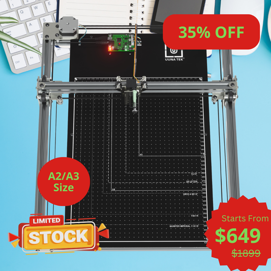 iDraw H SE A3/A2 CoreXY Drawing Robot for Artists – Combines the Robust iDraw H Hardware with Flexible Axidraw Software - UUNA TEK CO.,LIMITED