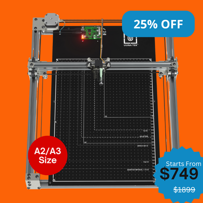 iDraw H SE A3/A2 CoreXY アーティスト向け描画ロボット – 堅牢な iDraw H ハードウェアと柔軟な Axidraw ソフトウェアを組み合わせます